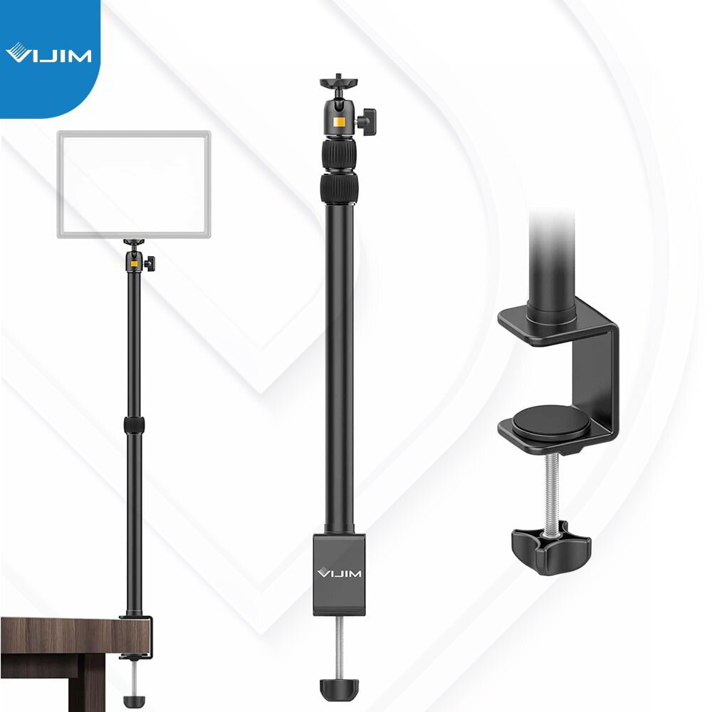 table clamp light stand