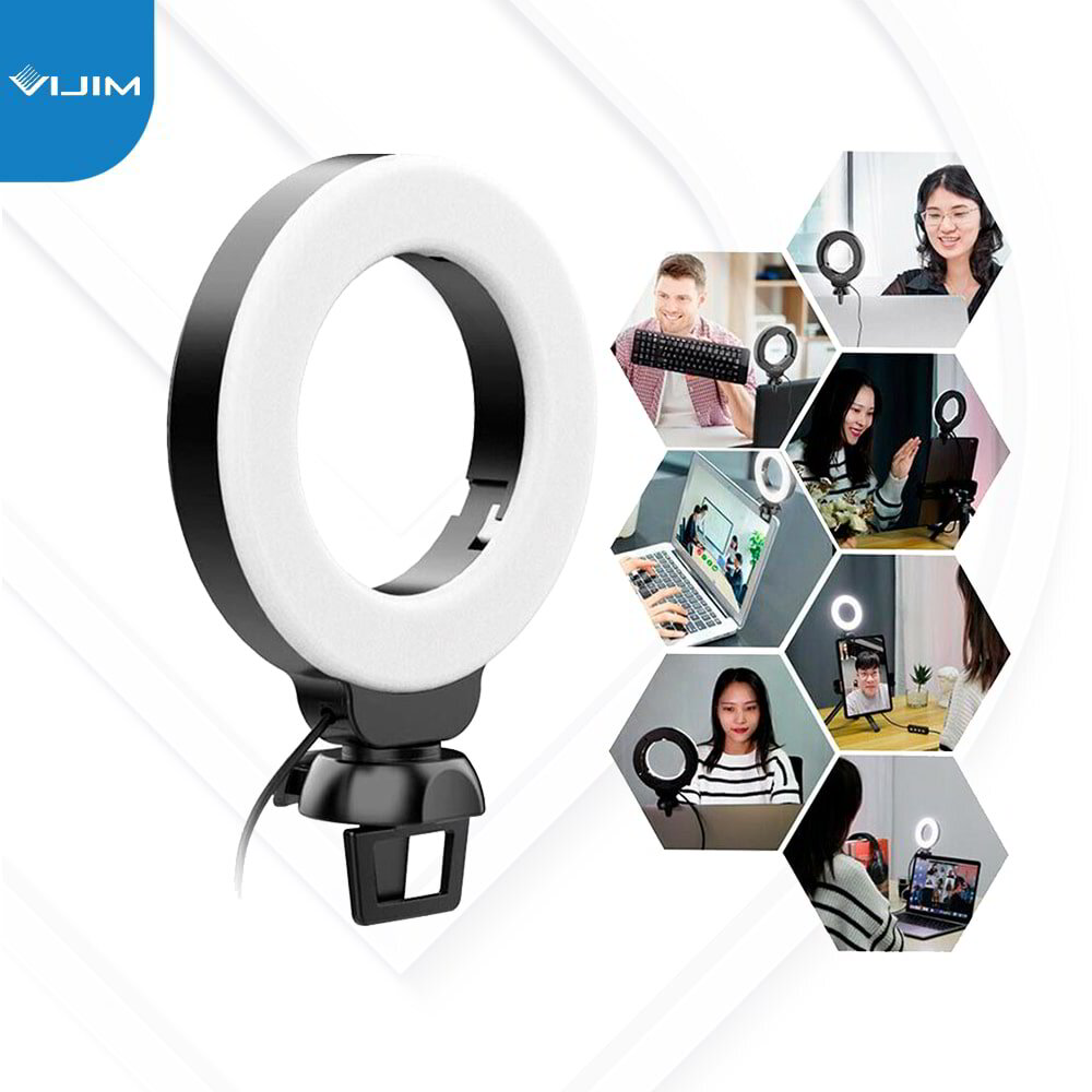 VIJIM CL06 Video Conference Lighting for Zoom Meetings, Video Calls