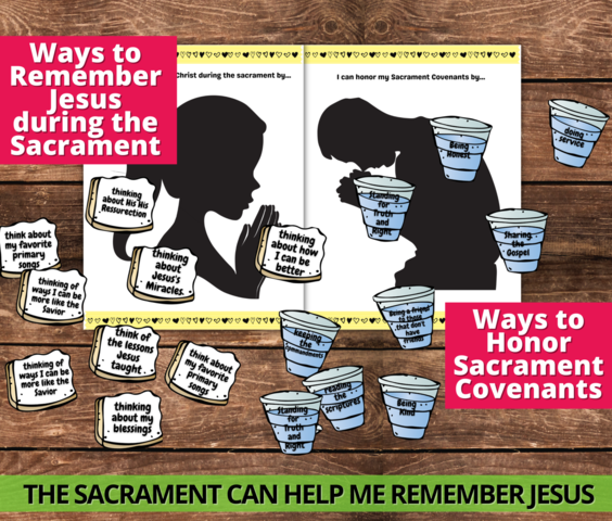 Sabbath Day &amp; Sacrament Lesson Ideas &amp; Resources for Kids