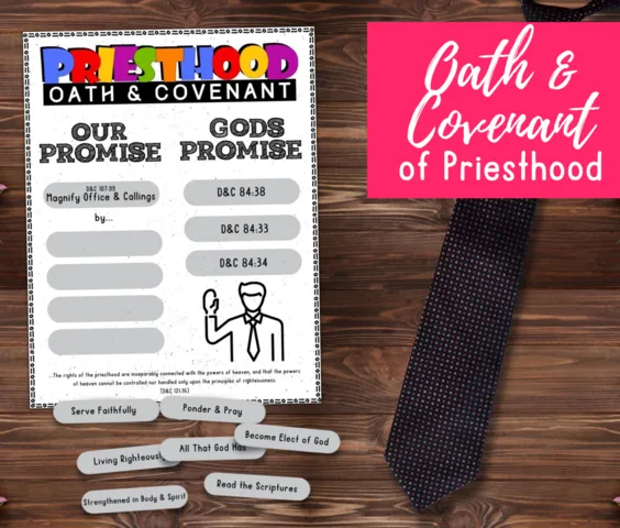 Priesthood Lesson Ideas &amp; Resources for Kids, LDS Latter Day Saints