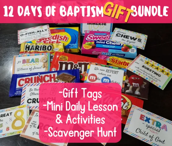 Baptism Lesson Resource Ideas & Activities (Come Follow Me Families ...