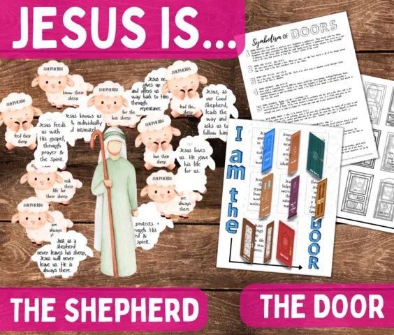 The Good Shepherd Parable Bible Lesson & Activities for Kids