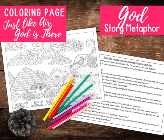 faith kids lesson printables, coloring page, bookmark handouts