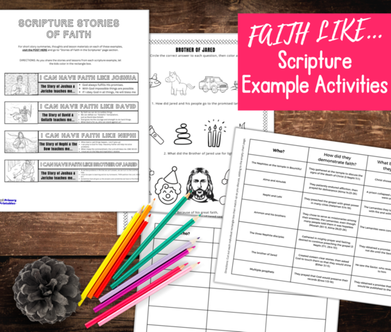 Faith Lesson Ideas, Activities, Crafts & Resources for Kids