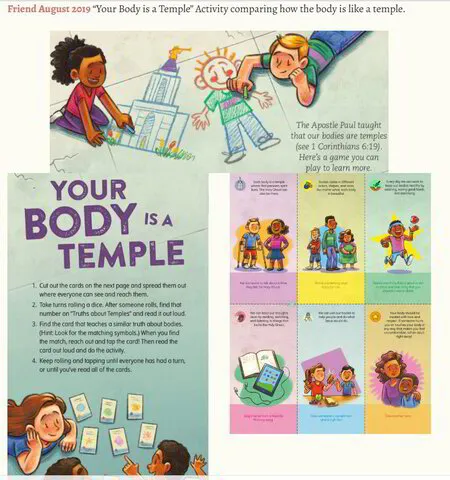 word of wisdom temple is body kids bible printable kids bible printables, come follow me ldsfree kids bible printables