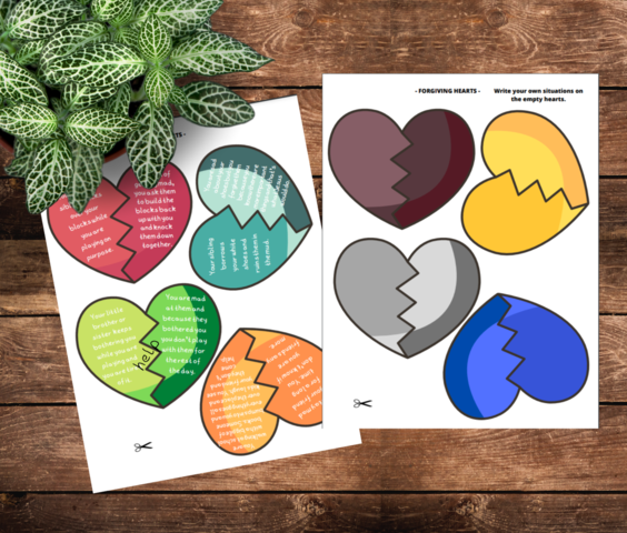 Forgiving Forgiveness Lesson Ideas, Activities, Crafts &amp; Resources for Kids