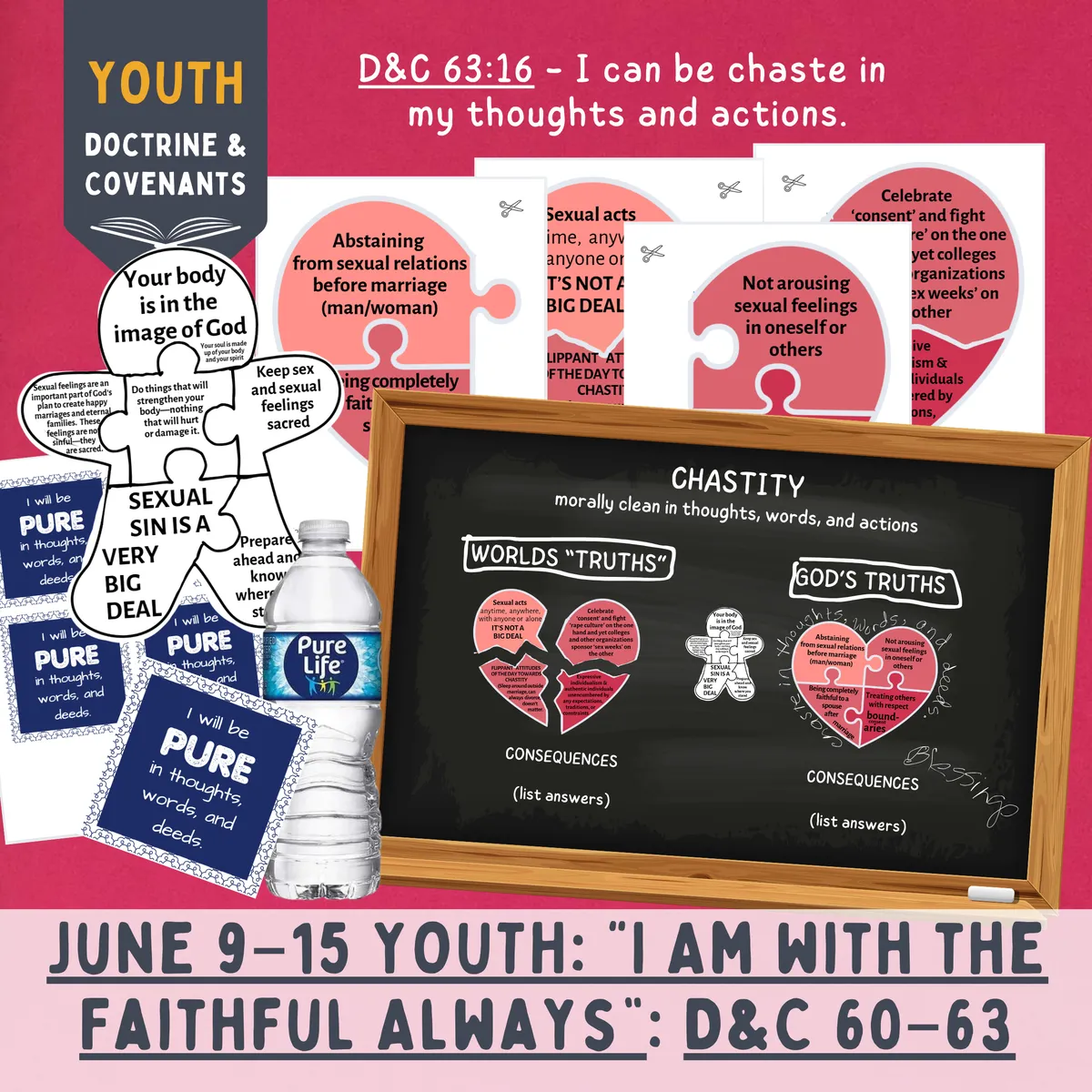 Come Follow Me 2025, Primary & Youth Lesson Helps, D&C 6063, June 915