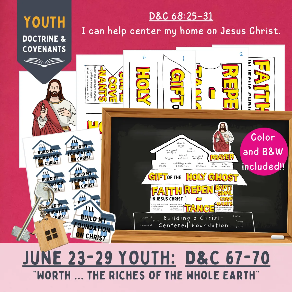 New Lessons Primary 2025 Come Follow Me Lessons 