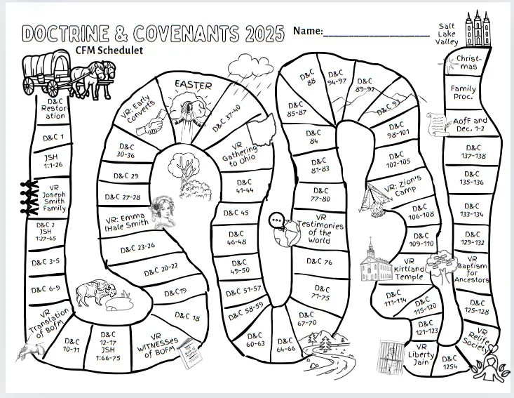 Free Come Follow Me Printables Free Come Follow Me Printables