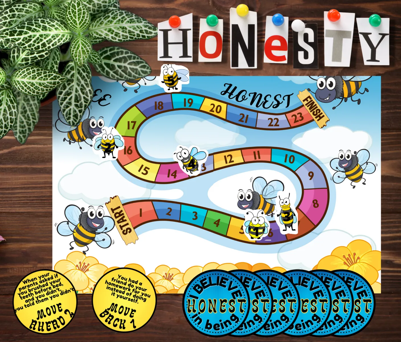 honesty board game printable come follow me bible lesson primary lesson