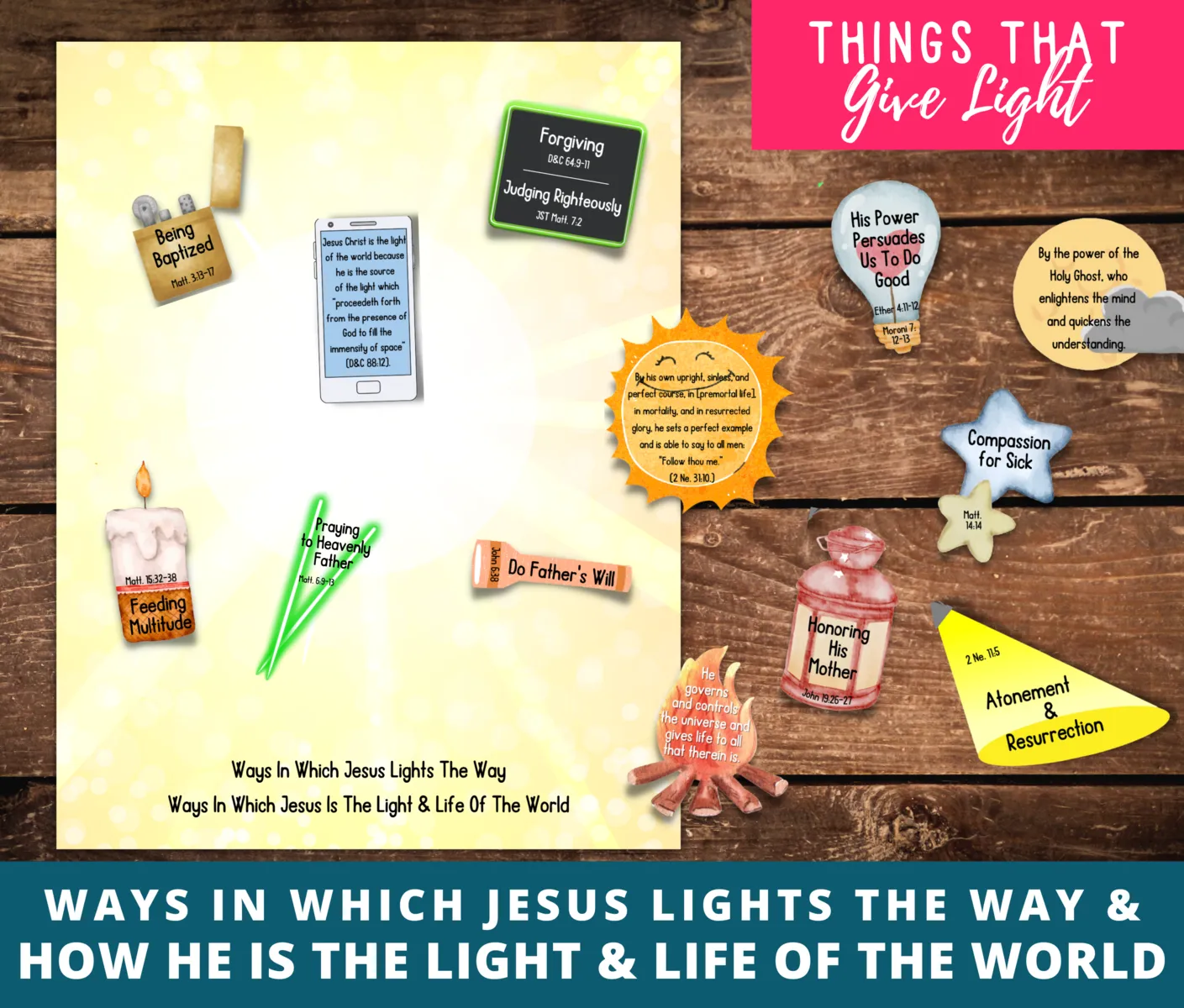 primary singing time ideas the lord is my light