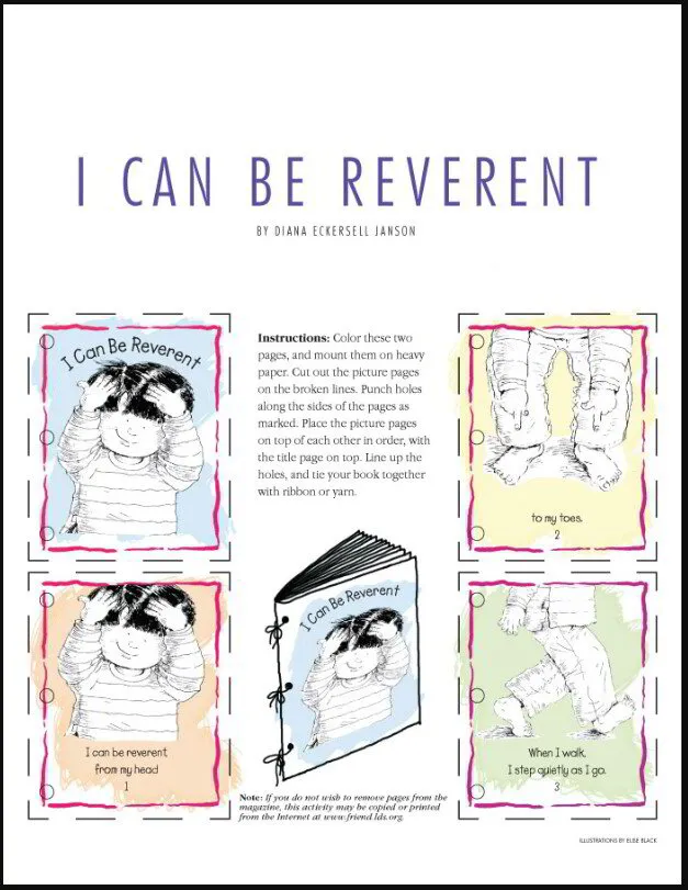 reverence coloring pages for kids freebie free