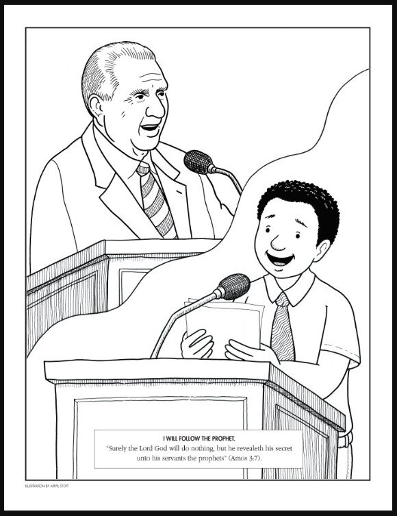 Prophet Lesson Ideas &amp; Resources: Come Follow Me Families &amp; LDS Primary