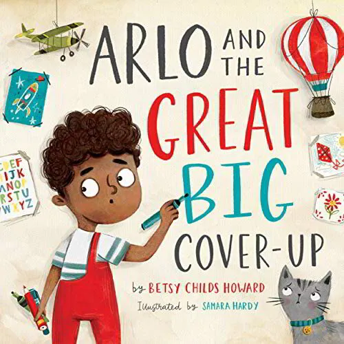 Arlo and the Great Big Cover Up book for kids on repentance