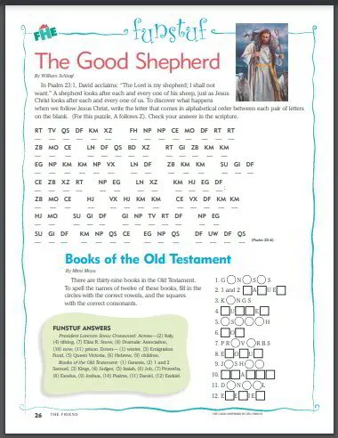 The Good Shepherd Parable Bible Lesson & Activities for Kids