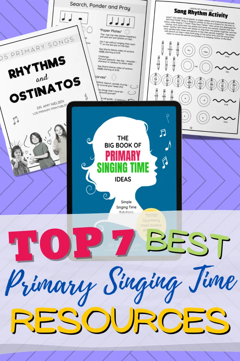 best primary singing time music leader resources