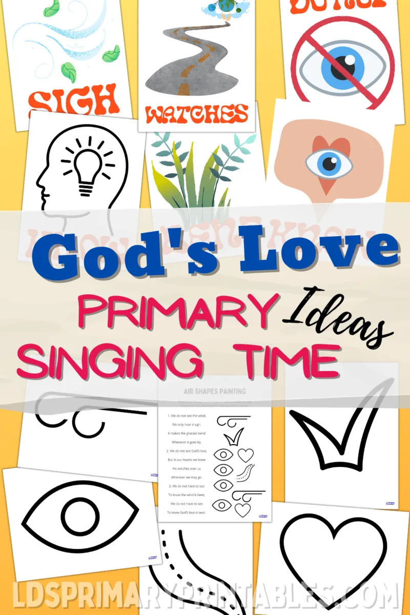 primary singing time music leader LDS primary song God's Love