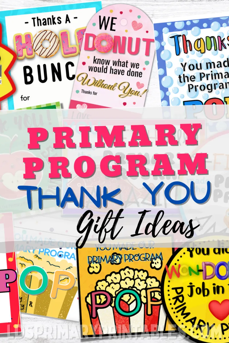 primary program primary presentation thank you gift ideas