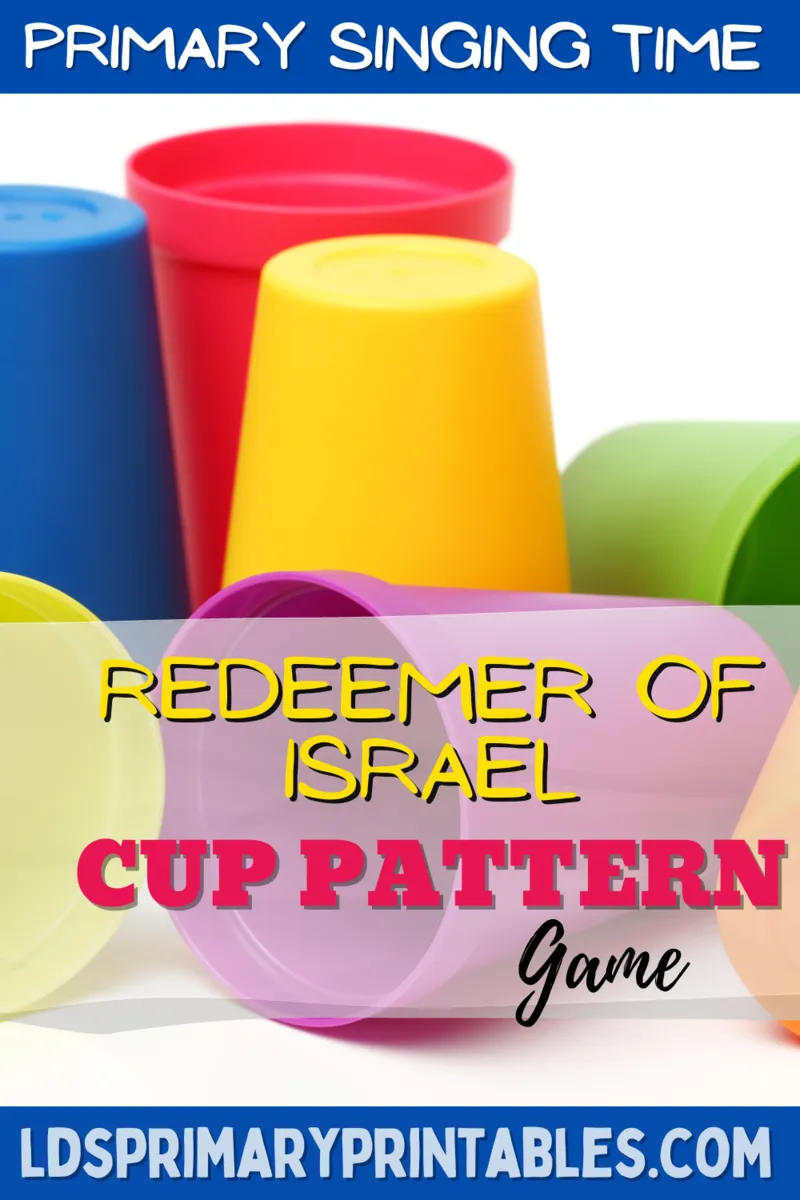primary singing time redeemer of israel cup game