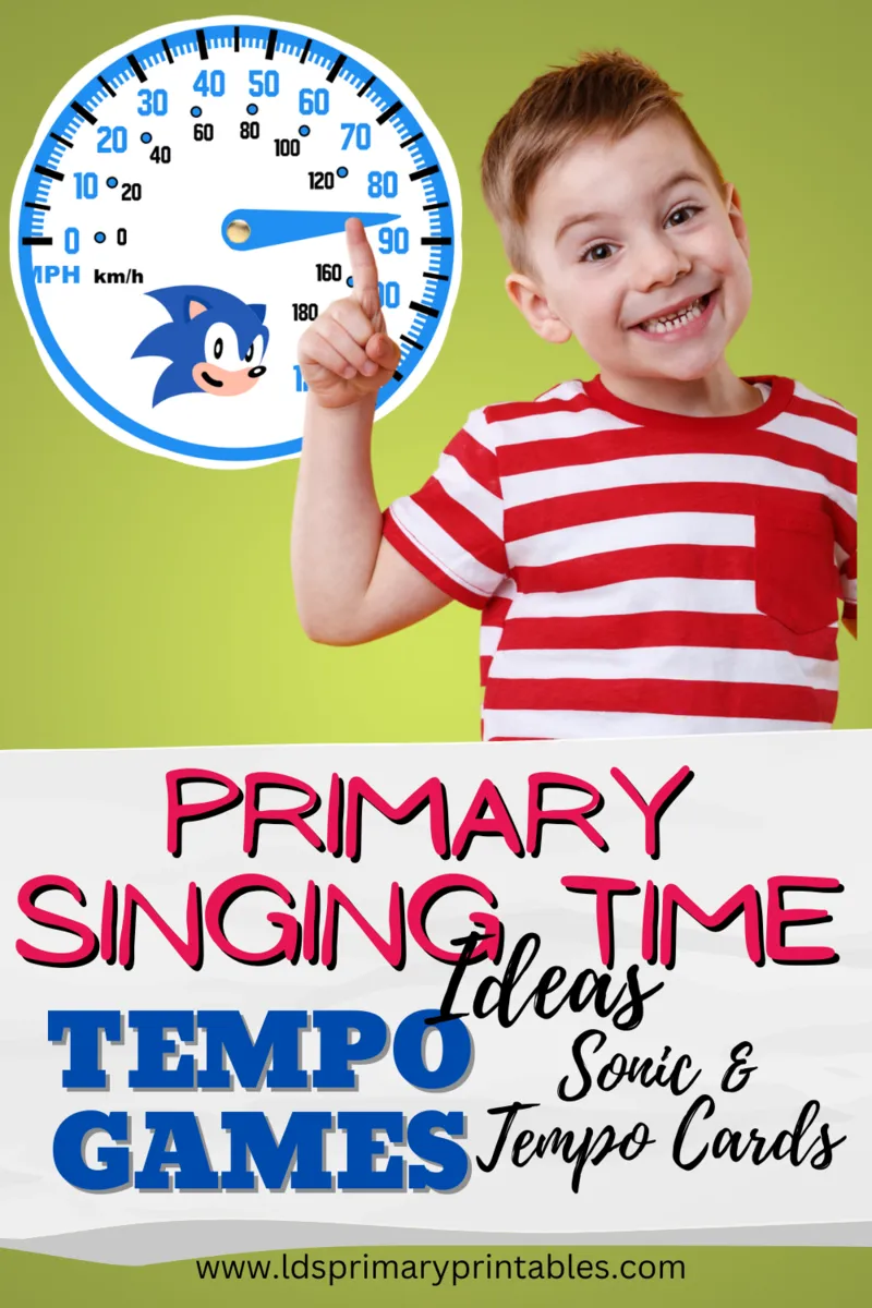 primary singing time speed tempo game ideas sonic speedometer and tempo cards