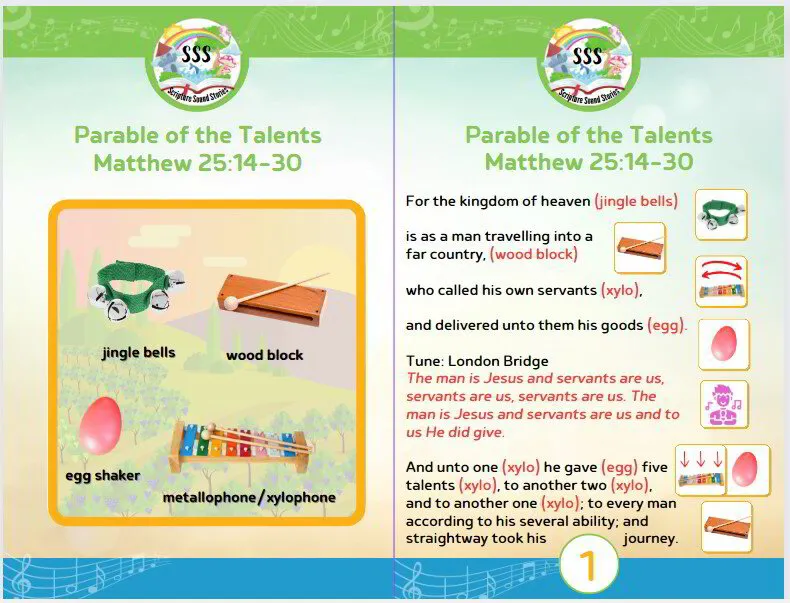 parable of the talents kids read-aloud interactive bible story video for kids