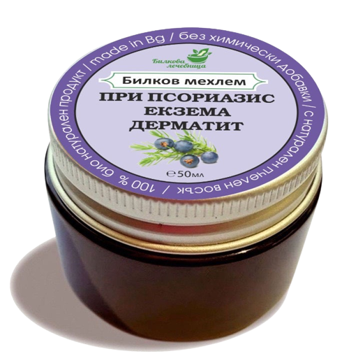 Билков мехлем при псориазис, екзема, дерматит