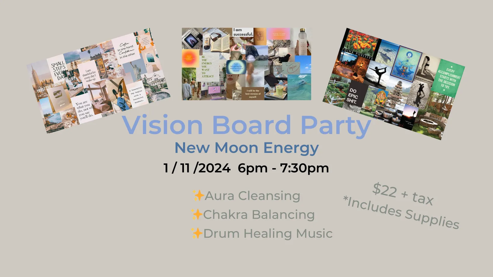 2024 Vision Board Party 