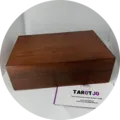 Tarot opberg box hout 15x10x4