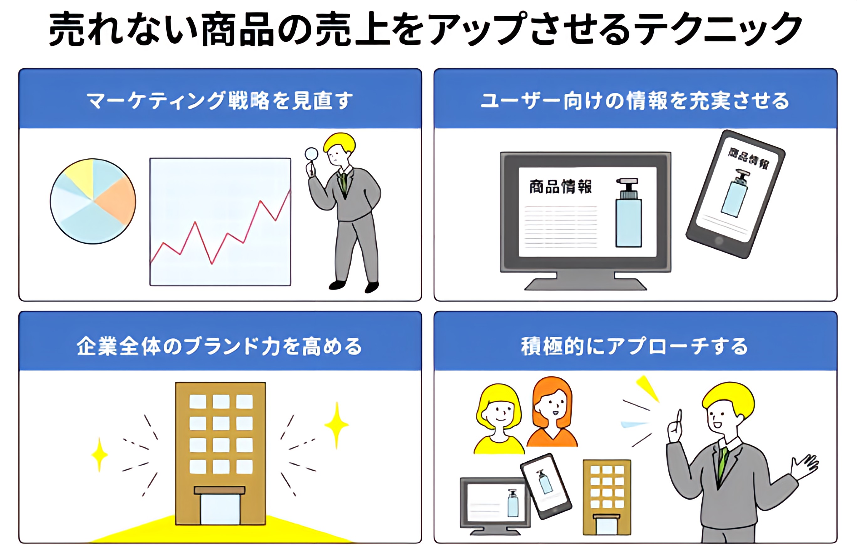 商品が売れない原因とは？理由と解決策をわかりやすく解説