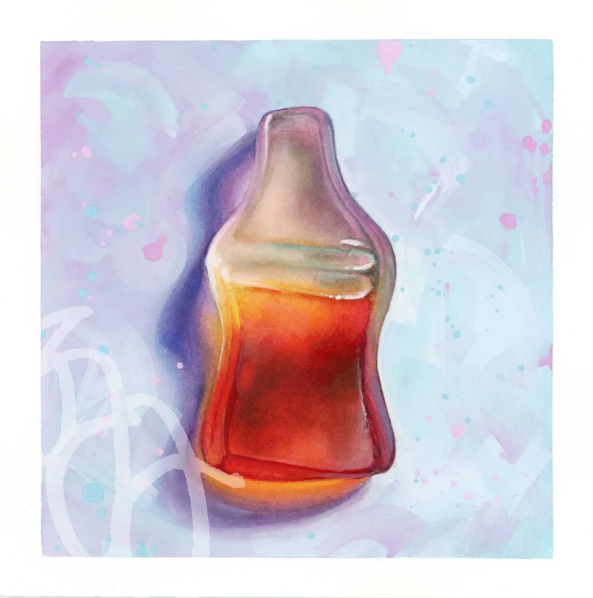 Cola gummy - Original painting
