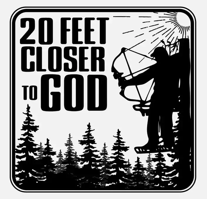 20 Feet Closer To God - Decal/Sticker