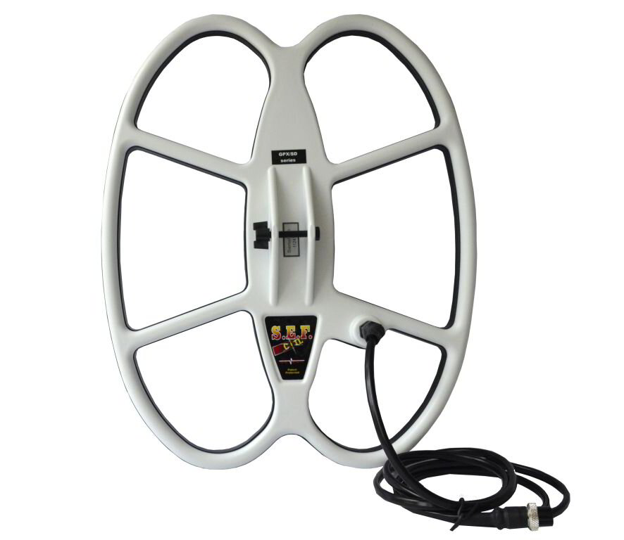 DETECH 15x12 SEF Search Coil For Minelab GPX, GP and SD series