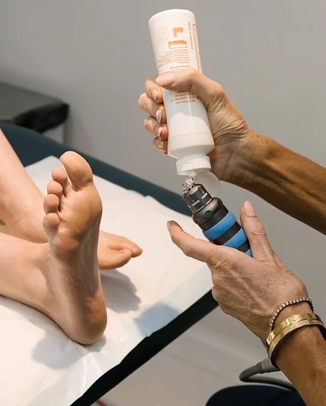 Shockwave Heel Spur Physiotherapy Treatment 2In1 Shockwave Therapy