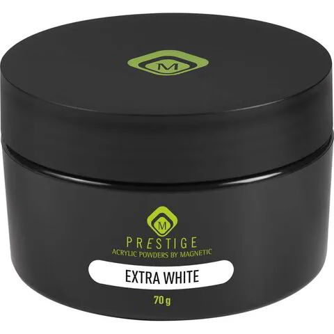 Prestige Extra White Acrylic Powder for Nail Technicians