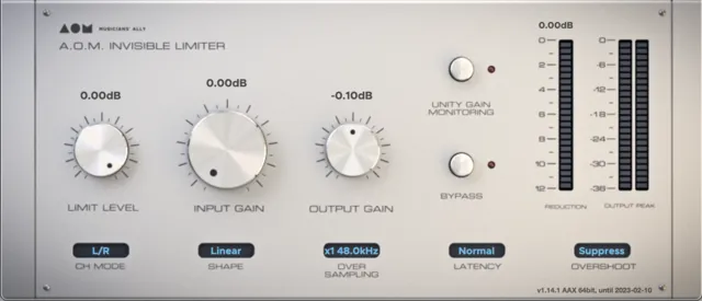 A.O.M Invisible Limiter