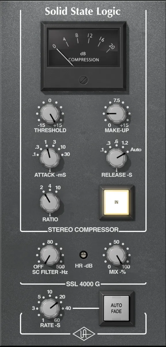 SSL G Bus Compressor