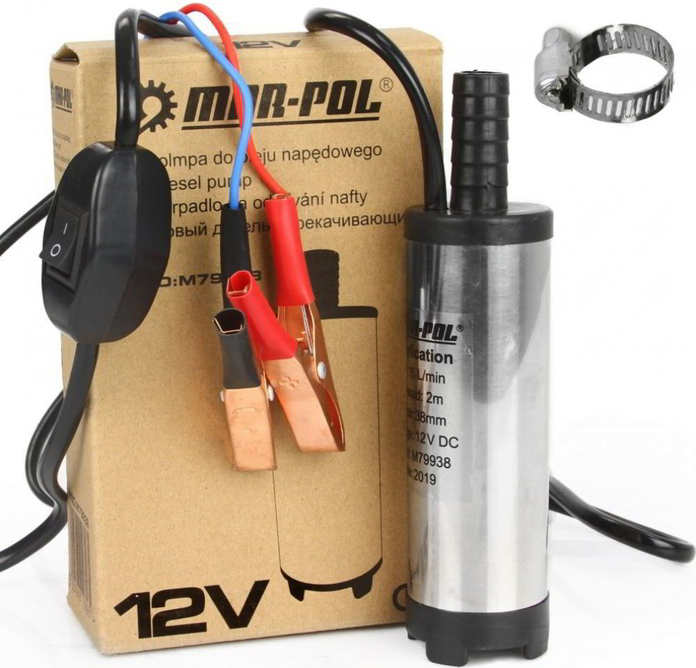 Помпа за моторно масло 12v 38mm Mar-Pol