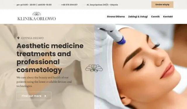 Aesthetic medicine treatments and professional cosmetology