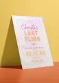 Last Fling in Palm Springs Bachelorette Party Invitation - Canva Template