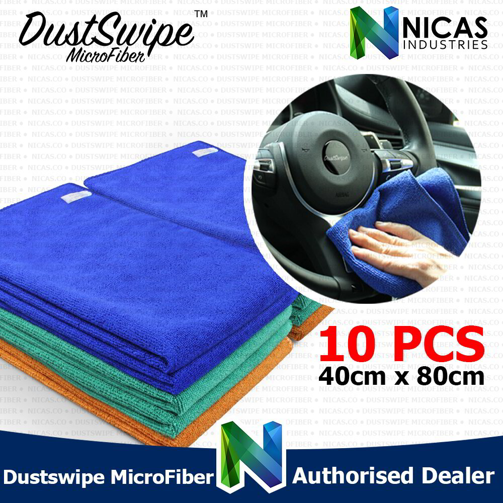 Automotive Microfiber Towel 40cm x 80cm ( 10 Pcs Assorted Colors )