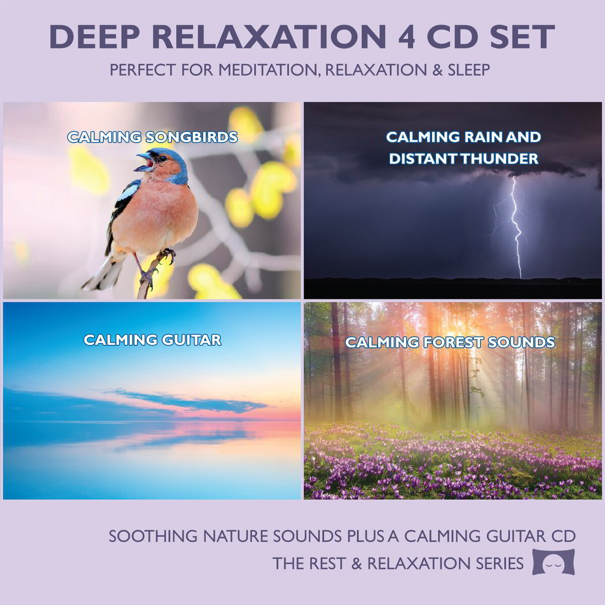 Deep Relaxation 4 CD Set - Soothing Nature Sounds for Meditation