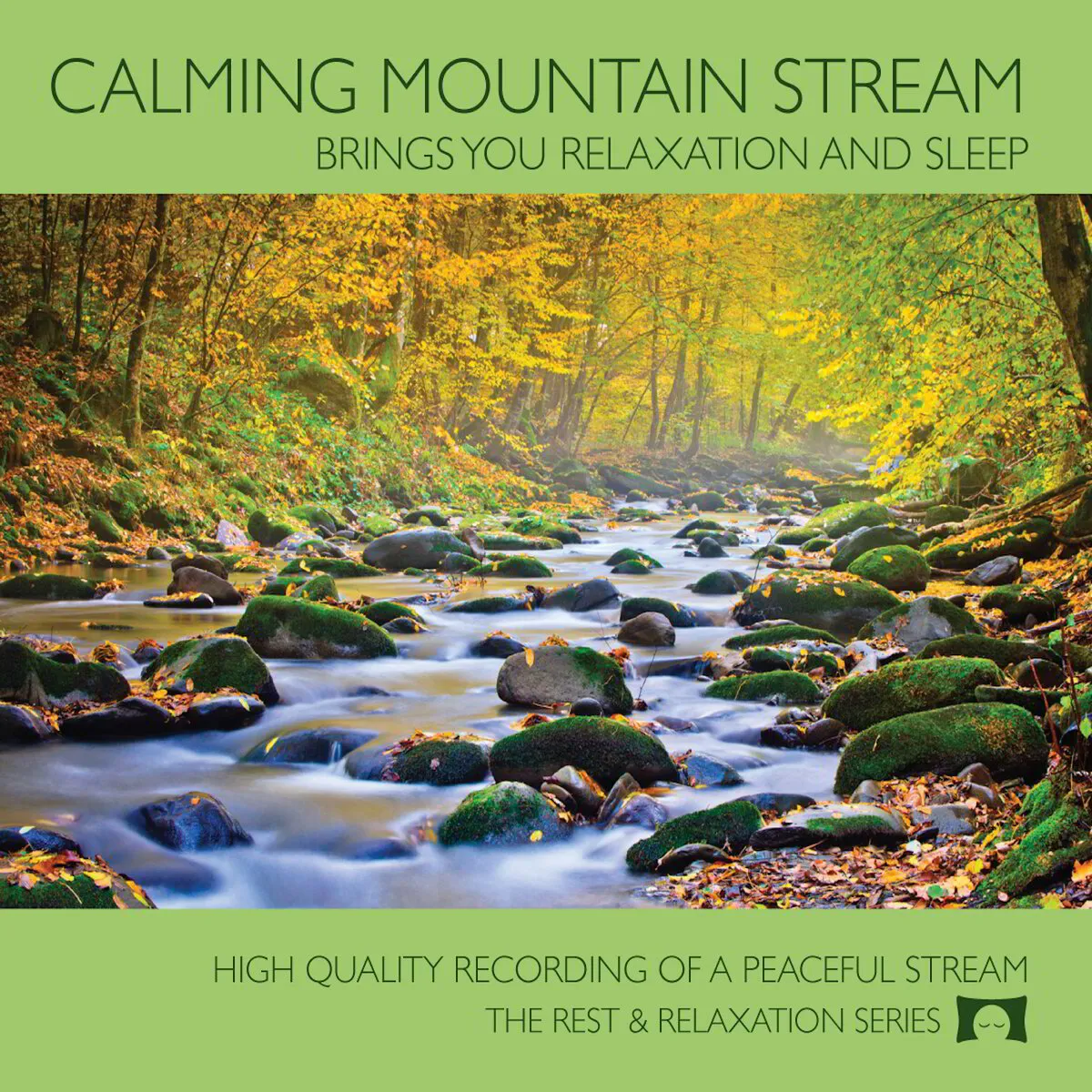 Calming Mountain Stream - Nature Sound Recording - Physical CD