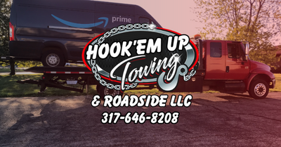 Hook"EM" Up TOWING & Roadside LLC logo