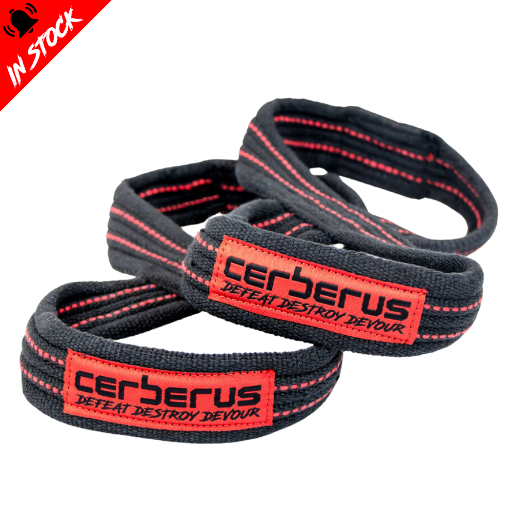 ブロックウエイト　40LBS Figure 8 Lifting Straps Powerlifting Strongman South Africa