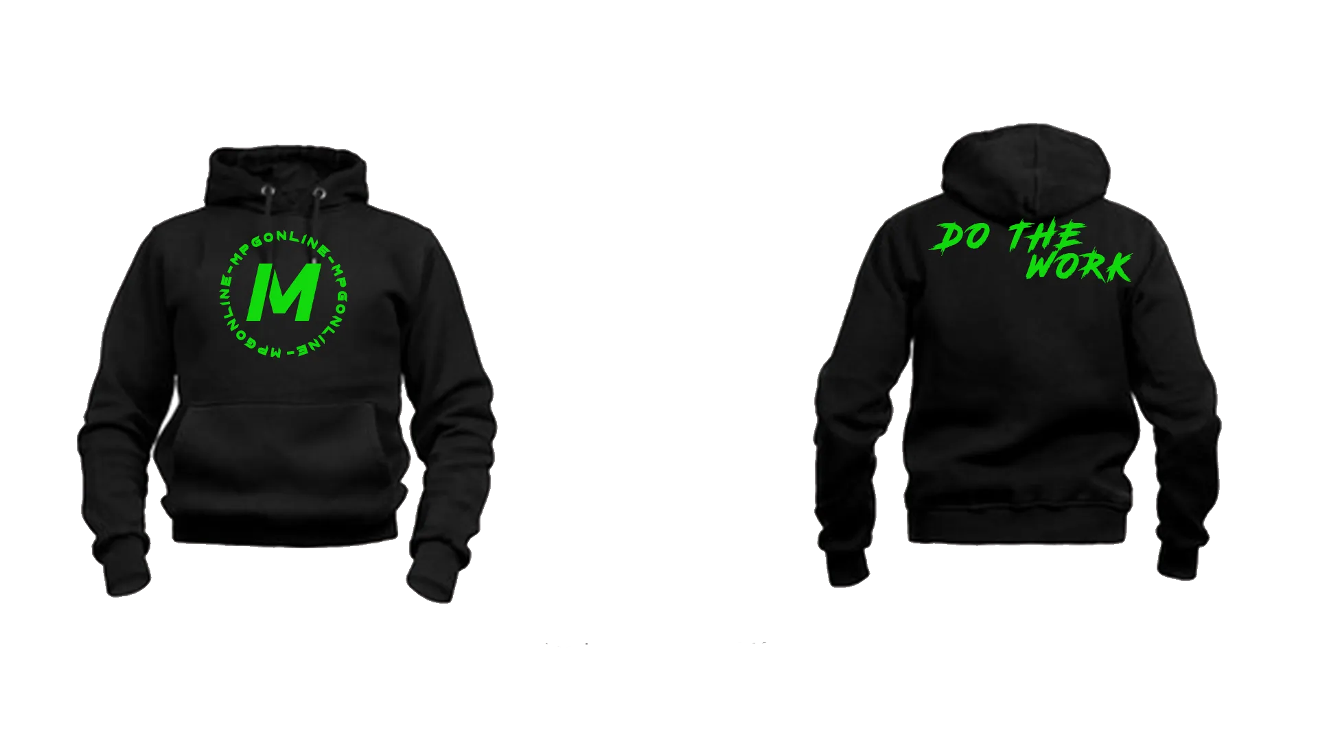 DTW Limited Edition Hoody (Black & Green)