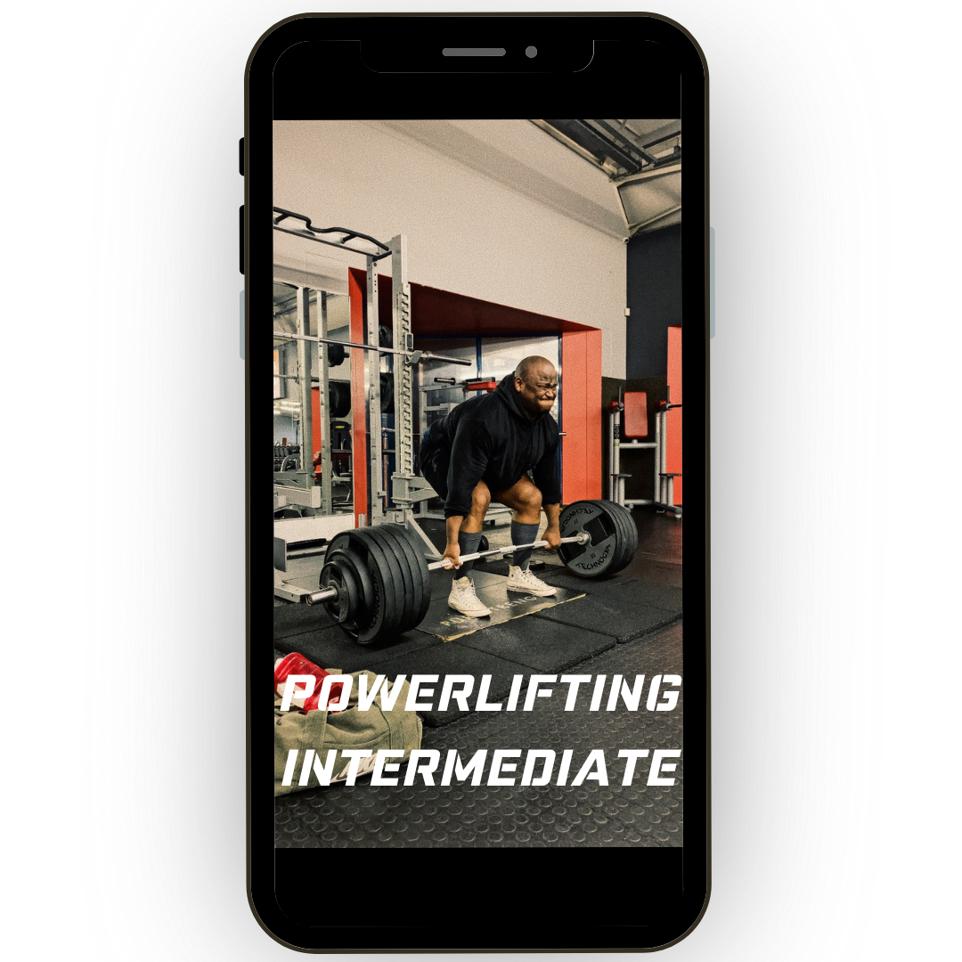 MPG Intermediate Powerlifting Program / Protocol South Africa
