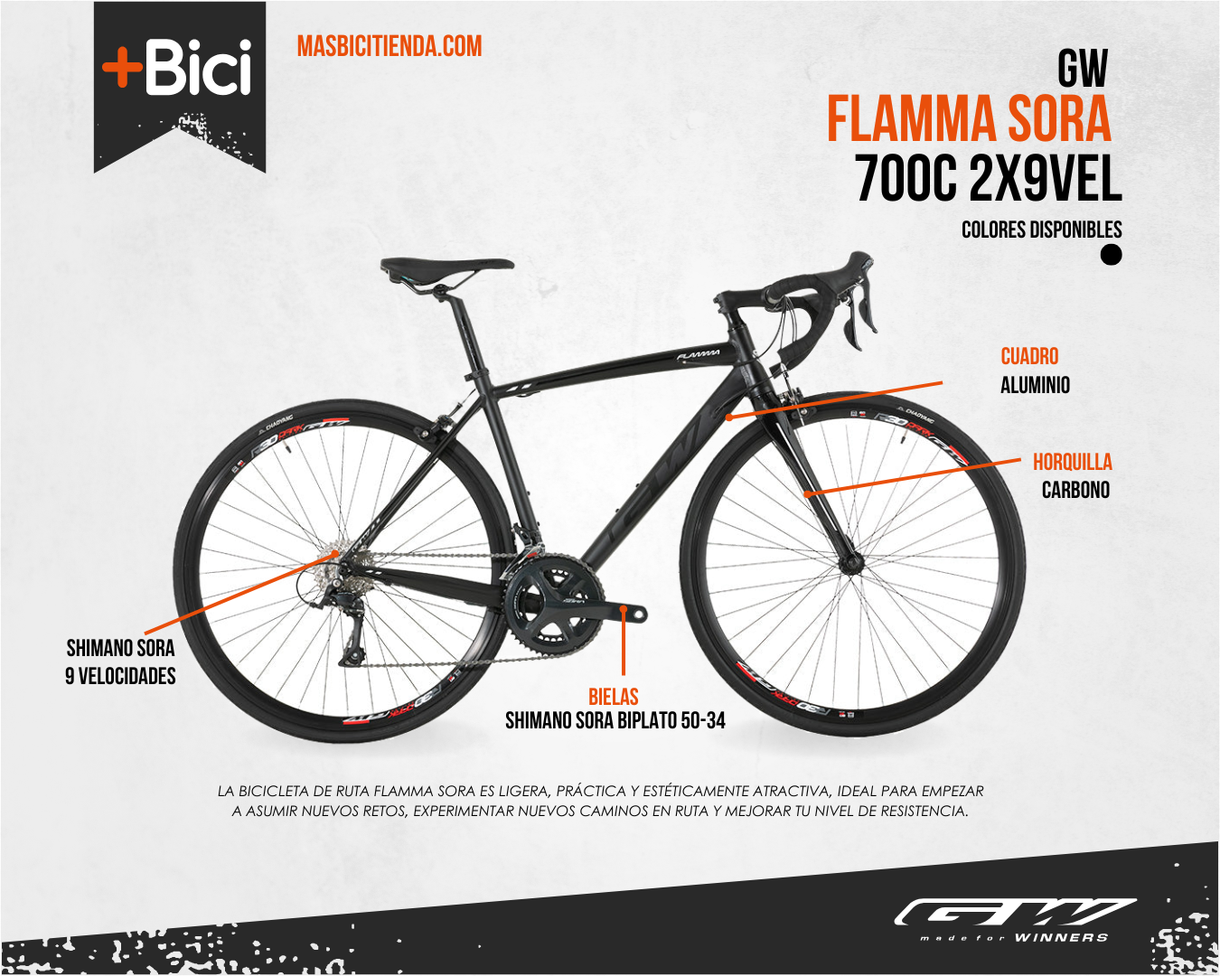 Gw Flamma Precio De Bicicletas De Ruta Bicicleta Gw Flamma Ruta