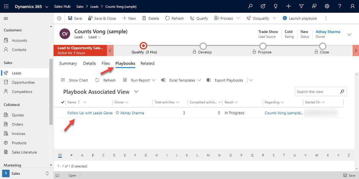 Configure And Manage Playbooks In Microsoft Dynamics 365