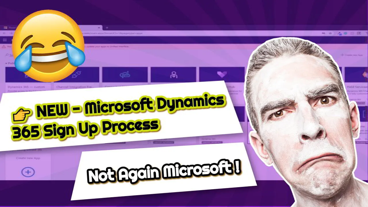 👉 NEW - Microsoft Dynamics 365 New Sign Up Process (Uff Microsoft, Not Again) 🤣