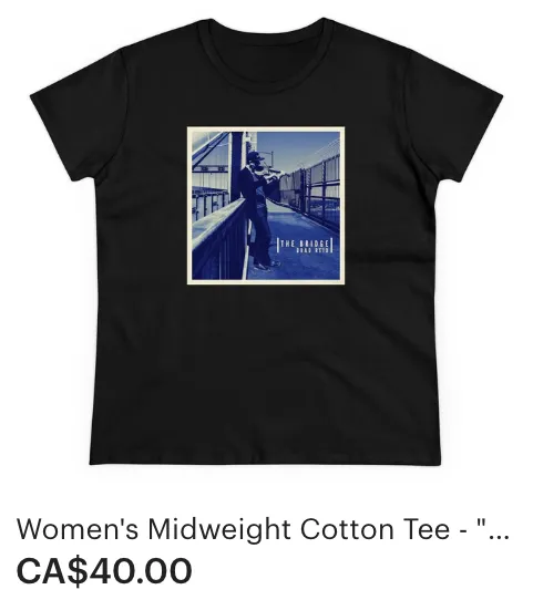 Fiddle t-shirt Women